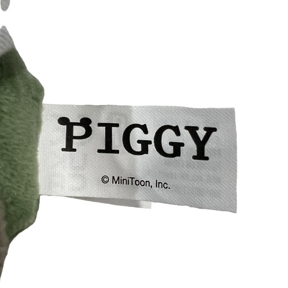 Zompiggy Plush Roblox PIggy Pig Zombie Green Yellow 13” MiniToon Mini Toon - Picture 4 of 4